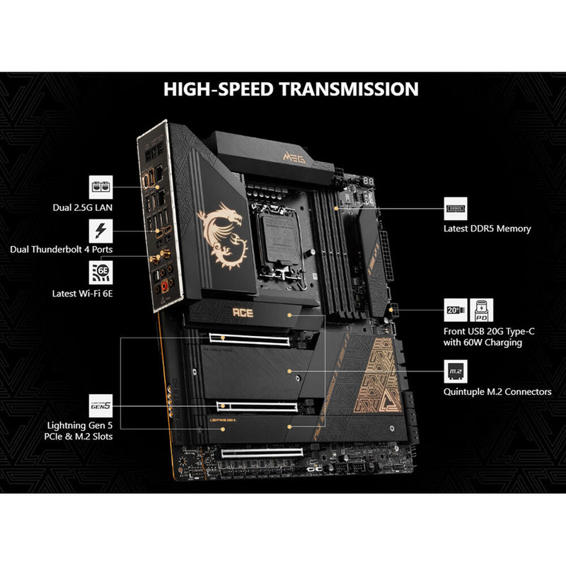 MSI MEG Z790 ACE E-ATX Motherboard