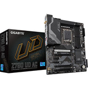 Gigabyte Z790 UD AC (rev.1.x) لوحة أم ATX – مقبس LGA 1700، DDR5 حتى ٧٦٠٠ MT/s، PCIe 5.0/M.2، USB 3.2 Gen2x2، Wi‑Fi 5، 2.5 GbE