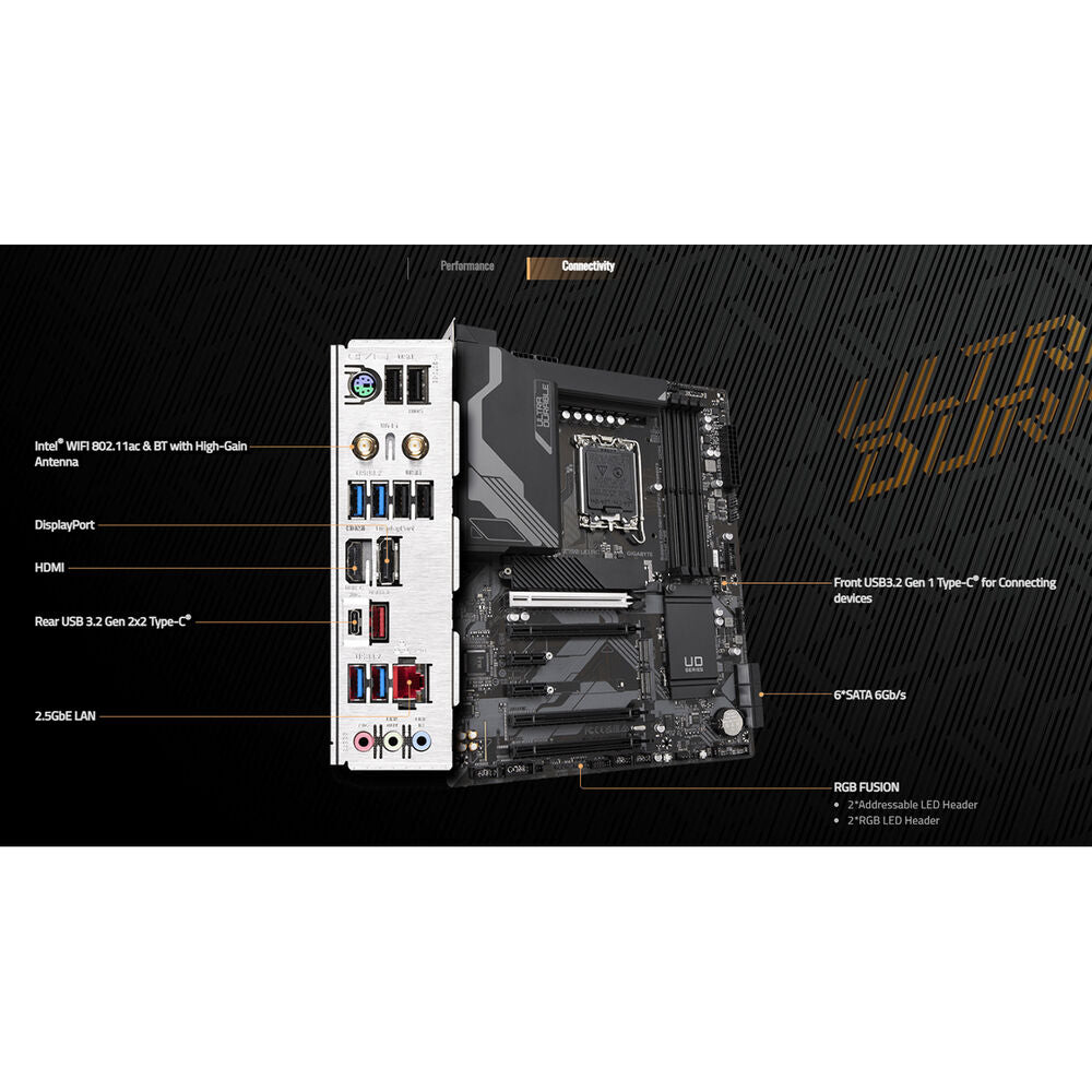 جيجابايت Z790 UD AC LGA 1700 ATX اللوحة الأم