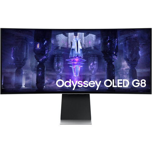 Samsung Odyssey OLED G8 34 1440p HDR 175 Hz Curved Ultrawide Gaming Monitor