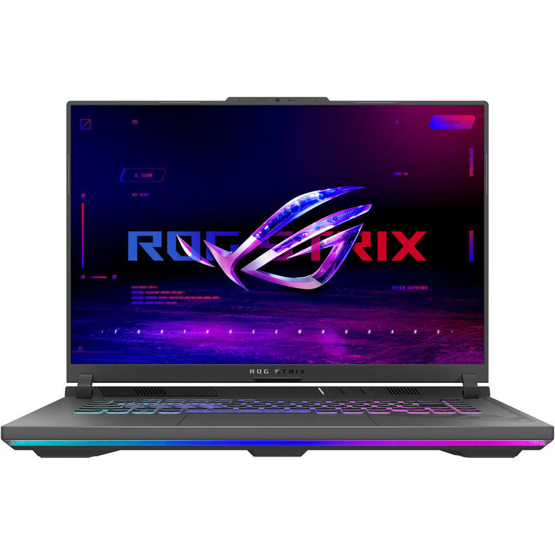 ASUS ROG Strix G16 Gaming G614JV-N3129 - كمبيوتر محمول 16 بوصة 165 هرتز FHD+ - Core i7-13650HX - ذاكرة وصول عشوائي DDR5 سعة 16 جيجابايت - SSD 512 جيجابايت - RTX 4060 8 جيجابايت - نظام التشغيل WIN 10 PRO K