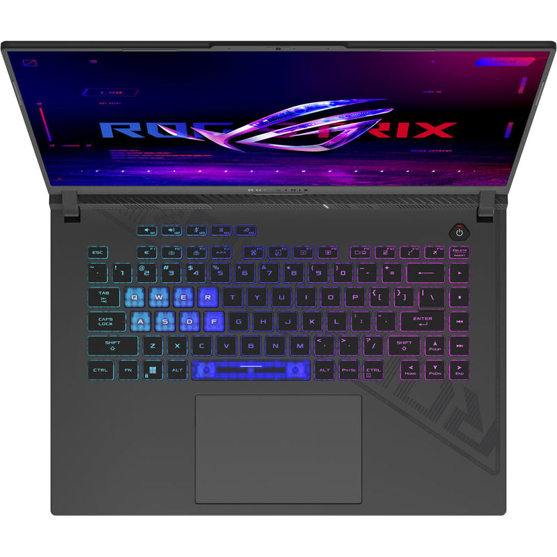 ASUS ROG Strix G16 Gaming G614JV-N3129 - كمبيوتر محمول 16 بوصة 165 هرتز FHD+ - Core i7-13650HX - ذاكرة وصول عشوائي DDR5 سعة 16 جيجابايت - SSD 512 جيجابايت - RTX 4060 8 جيجابايت - نظام التشغيل WIN 10 PRO K