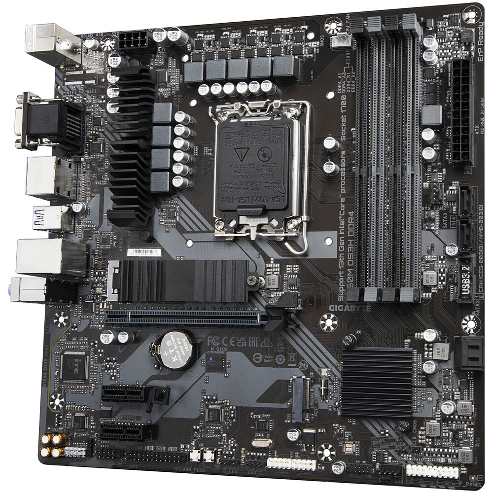 جيجابايت B760M DS3H DDR4 LGA 1700 Micro-ATX اللوحة الأم