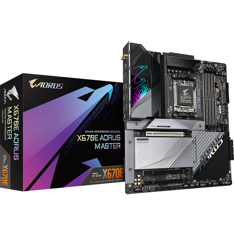 Gigabyte X670E AORUS MASTER AM5 E-ATX Motherboard