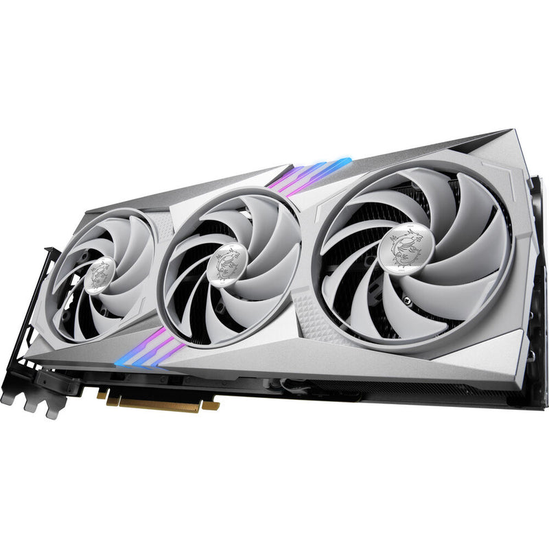 MSI GeForce RTX 4070 Ti GAMING X TRIO WHITE Graphics Card