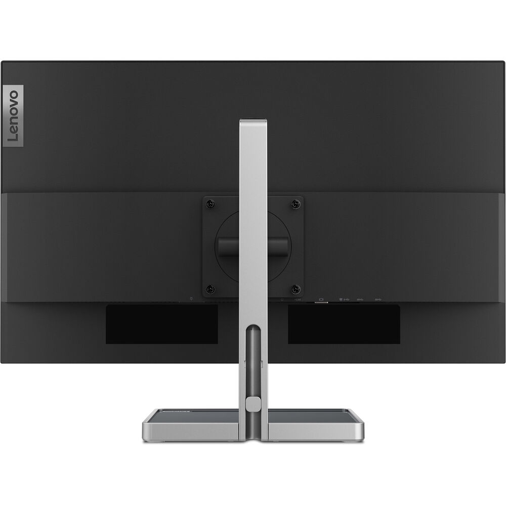 Lenovo L27m-30-2022 - شاشة يومية - 27 بوصة FHD - 75 هرتز - AMD FreeSync - معتمدة للضوء الأزرق المنخفض - حامل قابل للإمالة - مكبرات صوت مدمجة - HDMI وVGA وUSB-C، رمادي
