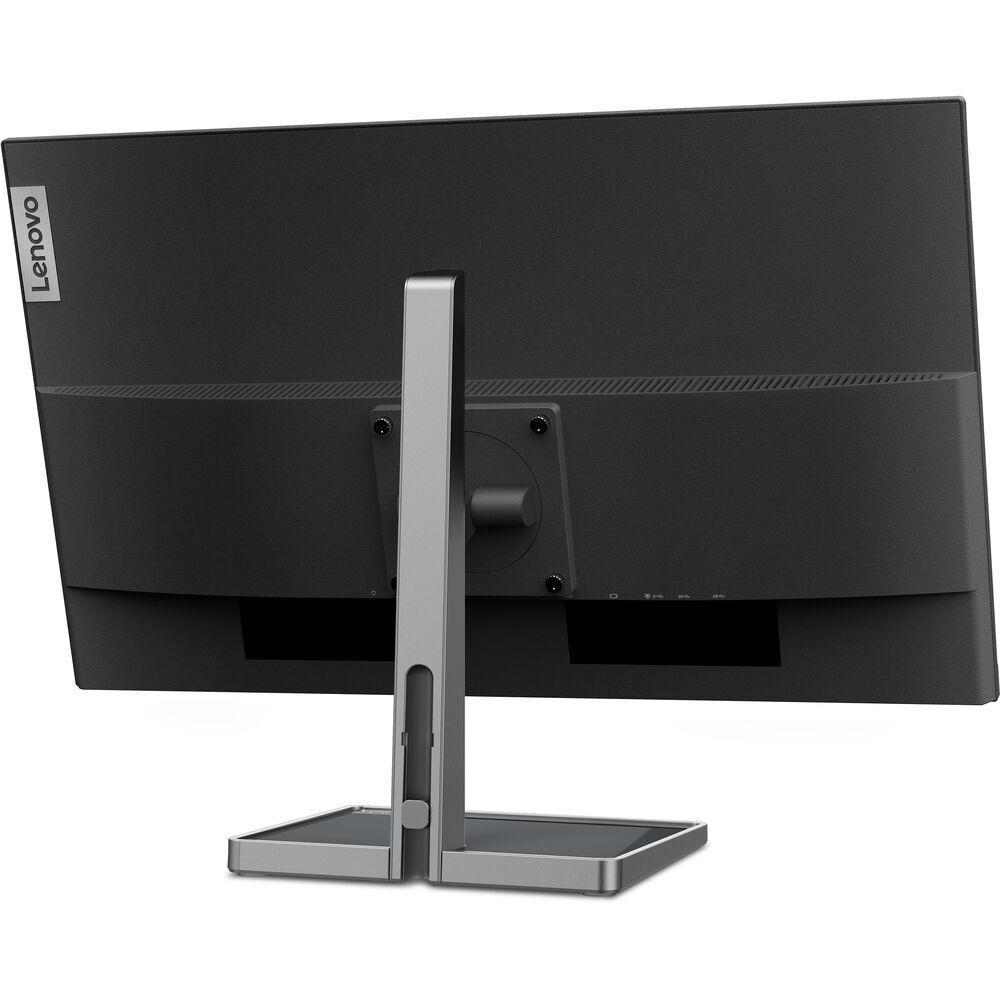 Lenovo L27m-30-2022 - شاشة يومية - 27 بوصة FHD - 75 هرتز - AMD FreeSync - معتمدة للضوء الأزرق المنخفض - حامل قابل للإمالة - مكبرات صوت مدمجة - HDMI وVGA وUSB-C، رمادي