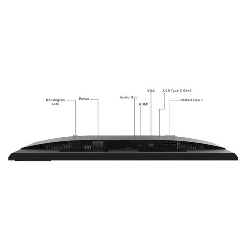 Lenovo L27m-30-2022 - شاشة يومية - 27 بوصة FHD - 75 هرتز - AMD FreeSync - معتمدة للضوء الأزرق المنخفض - حامل قابل للإمالة - مكبرات صوت مدمجة - HDMI وVGA وUSB-C، رمادي