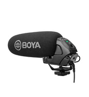 BOYA BY-BM3030 Supercardioid Shotgun Microphone – Battery-Powered Mic for DSLR Cameras & Audio Recorders