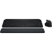 مجموعة لوحة مفاتيح وماوس لاسلكية Logitech MX Keys S (أسود)