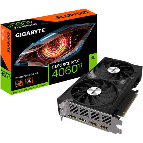 Gigabyte GeForce RTX 4060 Ti WINDFORCE OC 8GB Graphics Card