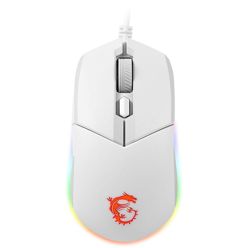 MSI Clutch GM11 Gaming Mouse (White)