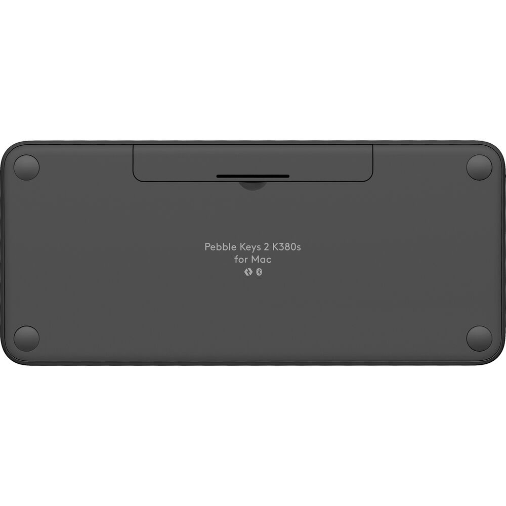 لوحة المفاتيح اللاسلكية Logitech Pebble Keys 2 K380S (لون الجرافيت)