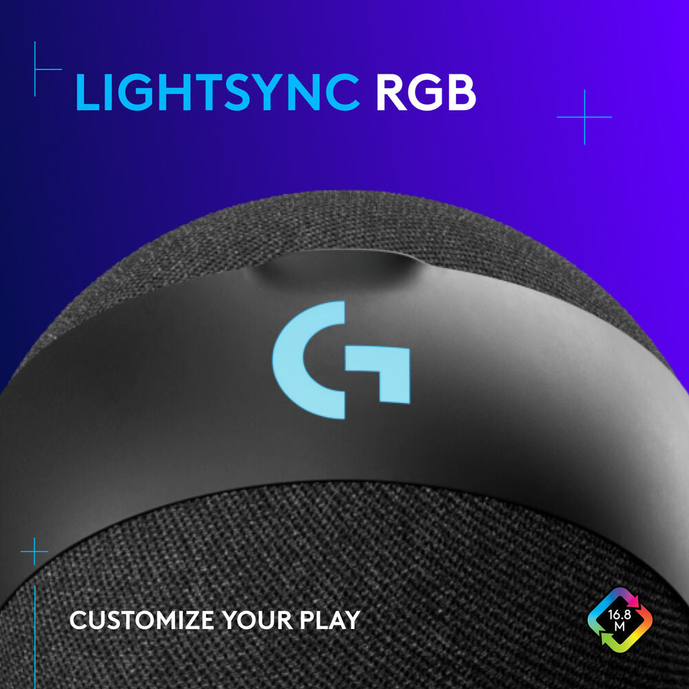 ميكروفون ألعاب Logitech G Yeti Orb RGB USB-C (أسود) 