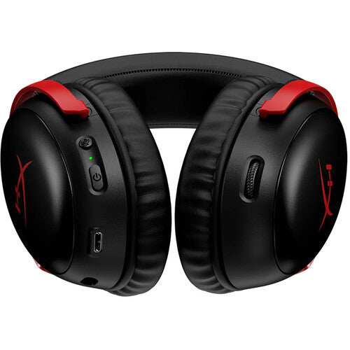 سماعة الألعاب اللاسلكية HyperX Cloud III (أسود)