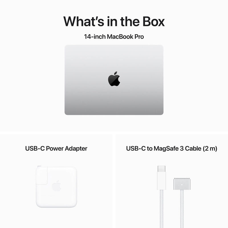 Apple 14.2" MacBook Pro M3 Pro 12‑core CPU - 18GB RAM - 512GB SSD - 18‑core GPU (Silver)