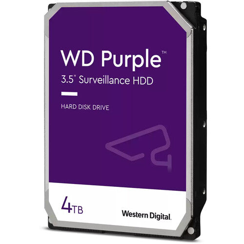 WD 4TB Purple SATA III 3.5" Internal Surveillance Hard Drive