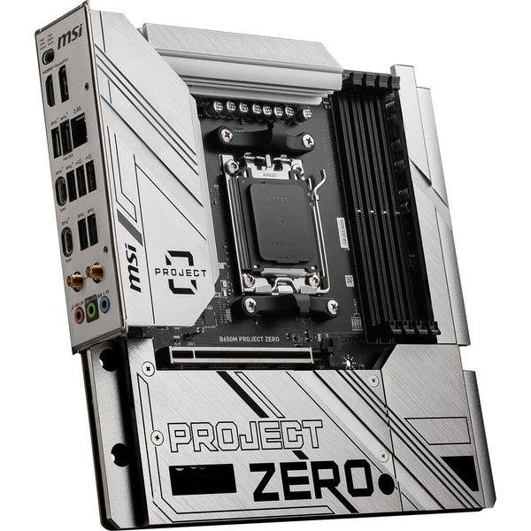 MSI B650M Project Zero AM5 Micro-ATX Motherboard