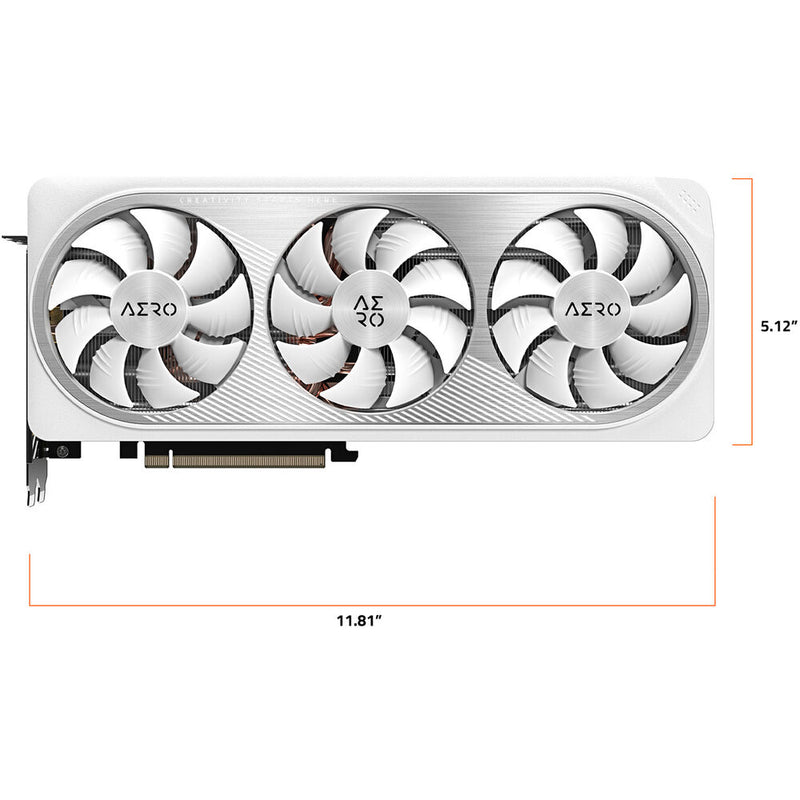 بطاقة رسومات جيجابايت GeForce RTX 4070 Ti SUPER AERO OC 16G