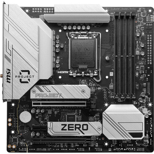 لوحة أم MSI B760M PROJECT ZERO WiFi