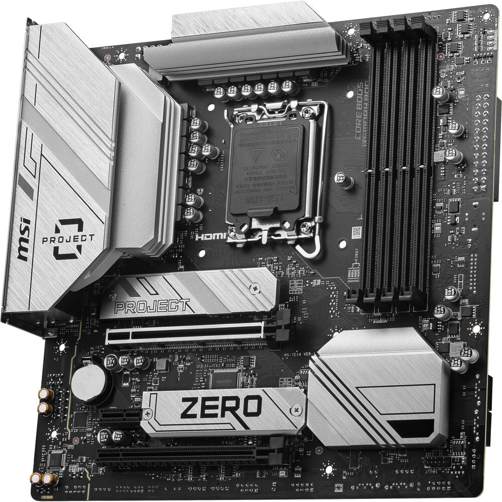 MSI B760M PROJECT ZERO WiFi Motherboard