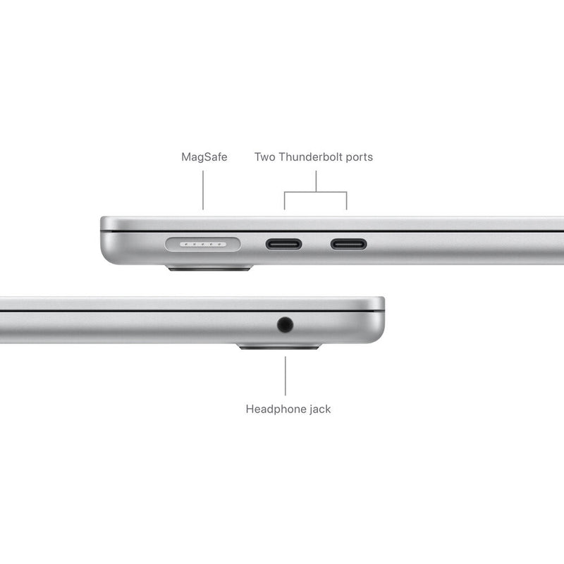 Apple MacBook Air 13 بوصة - M3 8-Core - 8 جيجابايت رام - 256 جيجابايت SSD - معالج رسومات 8 النواة - عربي