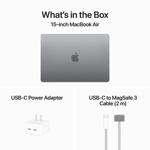 Apple MacBook Air 15 بوصة - M3 8-Core - 8 جيجابايت رام - 512 جيجابايت SSD - 10-Core GPU - عربي