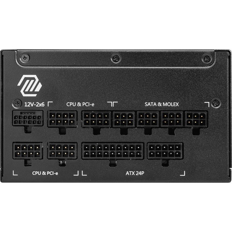 MSI MAG A1000GL PCIE5 1000W 80 PLUS Gold Modular Power Supply