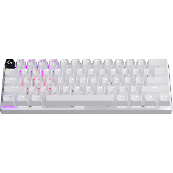 Logitech G PRO X 60 LIGHTSPEED Wireless Gaming Keyboard (White, Tactile Switches)