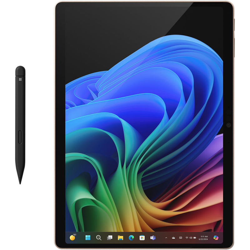 Microsoft Surface Pro 2-in-1 Laptop/Tablet (2024), Windows 11 Copilot+ PC, 13" Touchscreen Display, Snapdragon X Plus (10 Core), 16GB RAM, 512GB Storage