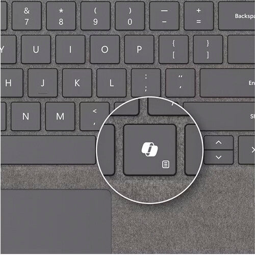 Microsoft Surface Accessories Pro Signature Keyboard Black - English & Arabic