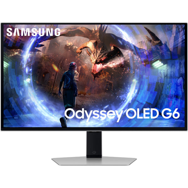 Samsung Odyssey OLED G6 G60SD 27" 1440p 360 Hz Gaming Monitor (Silver)