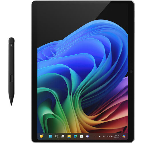 Microsoft Surface Pro 2-in-1 Laptop/Tablet (2024), Windows 11 Copilot+ PC, 13" Touchscreen Display, Snapdragon X Plus (10 Core), 16GB RAM, 256GB Storage, Platinum