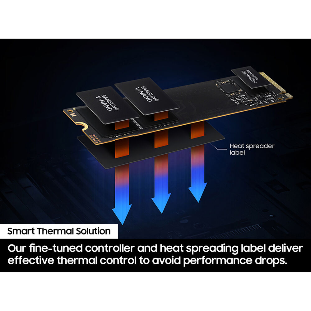 Samsung  990 EVO PCIe 4.0 x4 / 5.0 x2 M.2 Internal SSD