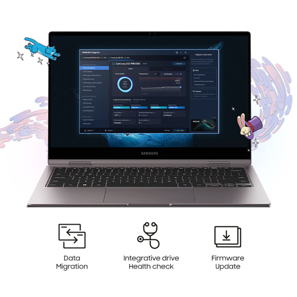 Samsung  990 EVO PCIe 4.0 x4 / 5.0 x2 M.2 Internal SSD