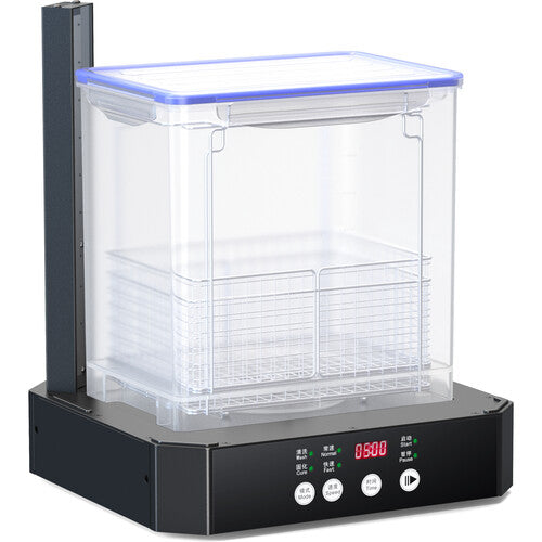Creality UW-03 Wash & Cure Machine – Dual-Mode Resin Cleaning and Curing Station, 10.1L Capacity, 360° Curing, Adjustable Timer, Safety Features