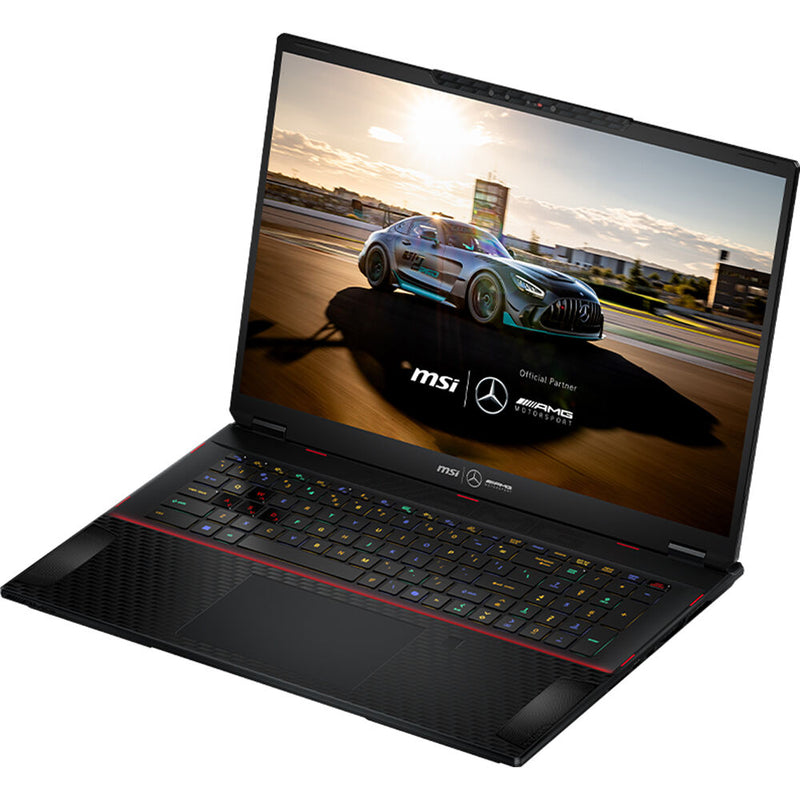 (MSI Stealth 18 MercedesAMG A1VHG-073AE 18" UHD+MiniLED, 120Hz- Laptop -Core Ultra 9 185H - 32GB DDR5 RAM - 2TB SSD - RTX 4080 12GB - Win 11) With (MSI Claw A1M-039AE-7" FHD IPS-120Hz-Core Ultra 5 135H-16GB RAM-512GB SSD-Intel Arc-Windows 11 Home)