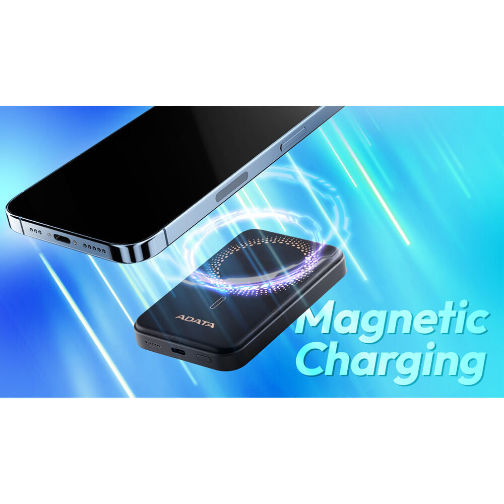 ADATA Technology 5000mAh R050 Magnetic Power Bank (Black)