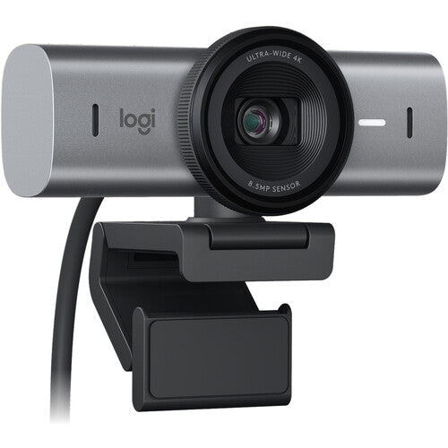 كاميرا ويب Logitech MX Brio 4K Ultra HD للتعاون والبث المباشر