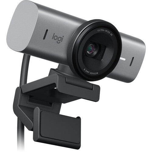 كاميرا ويب Logitech MX Brio 4K Ultra HD للتعاون والبث المباشر