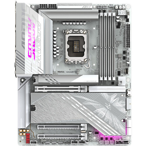 Gigabyte Z890 AORUS ELITE X ICE LGA 1851 ATX Motherboard (Snow White)