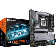 لوحة أم Gigabyte Z890 EAGLE WIFI7 ATX - LGA 1851، DDR5 OC، PCIe 5.0/M.2، USB-C/USB4، Wi-Fi 7 و2.5 GbE