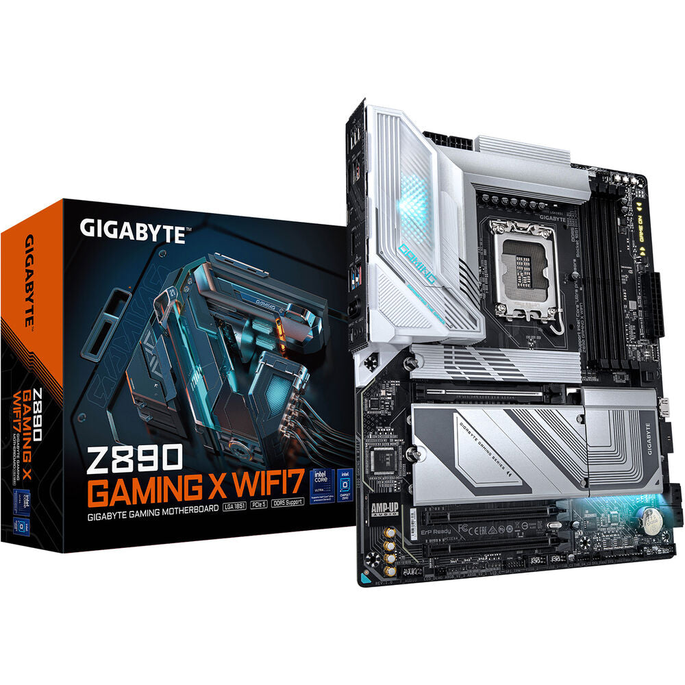لوحة أم Gigabyte Z890 GAMING X WIFI 7 LGA 1851 ATX (أسود غير لامع)