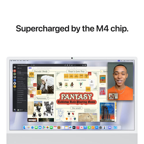 Apple 24" iMac Retina 4.5K display with M4  10-Core CPU -  10-Core GPU - 24GB RAM - 512GB SSD