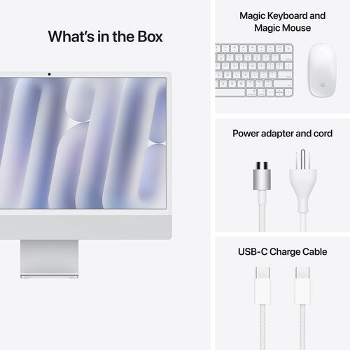 Apple 24" iMac Retina 4.5K display with M4  10-Core CPU -  10-Core GPU - 24GB RAM - 512GB SSD