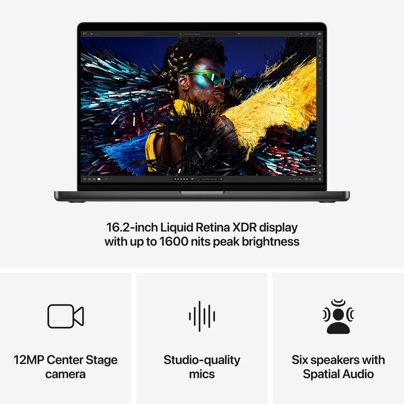 Apple 16" MacBook Pro M4 Pro - 14‑core CPU - 48GB RAM - 512GB SSD - 20‑core GPU (Space Black)