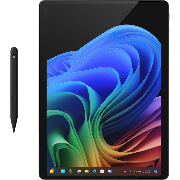 Microsoft Surface Pro الإصدار 11 من Copilot+ PC - شاشة لمس 13 بوصة - Intel Core Ultra 7-266V - ذاكرة RAM سعة 16GB - SSD سعة 256GB - مشترك - Windows 11 pro