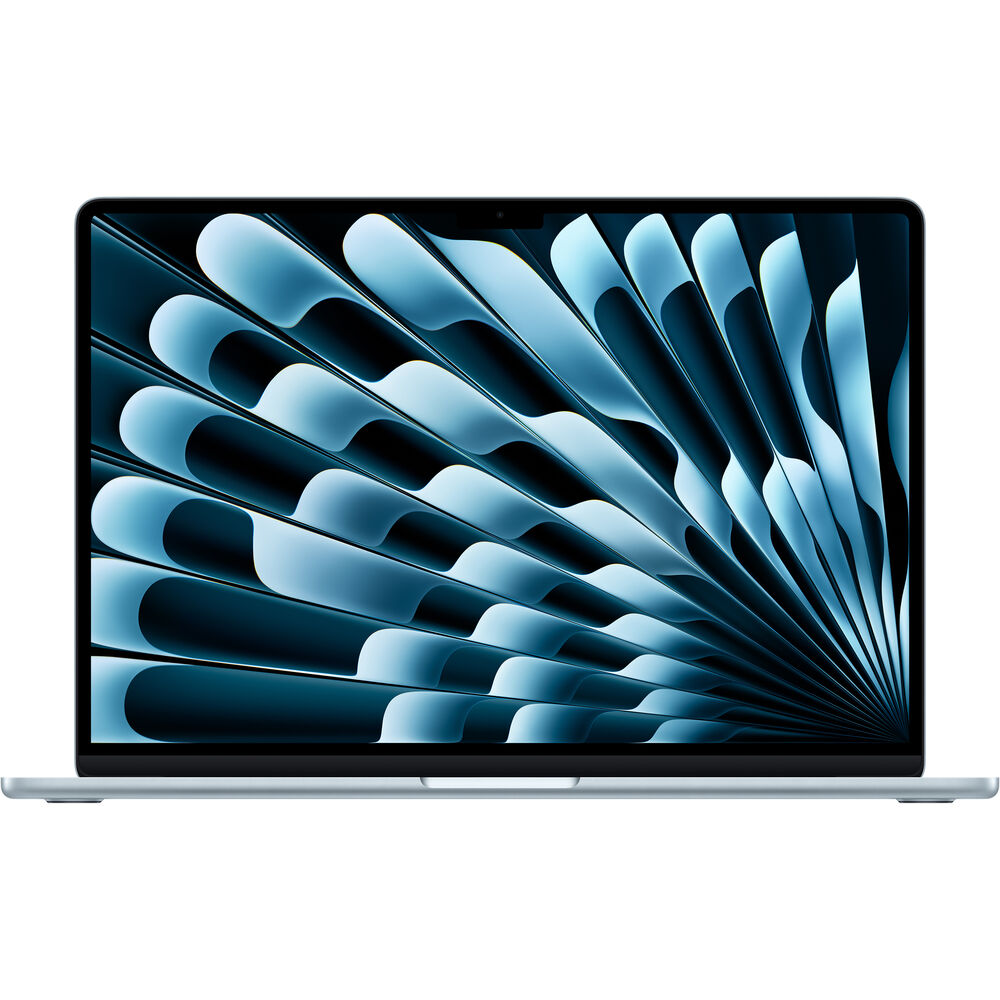 Apple ماك بوك إير 13 بوصة - M4 بمعالج 10 أنوية - ذاكرة RAM 16 جيجابايت - قرص SSD بسعة 512 جيجابايت - معالج رسومات 10 أنوية - اللون الأزرق السماوي