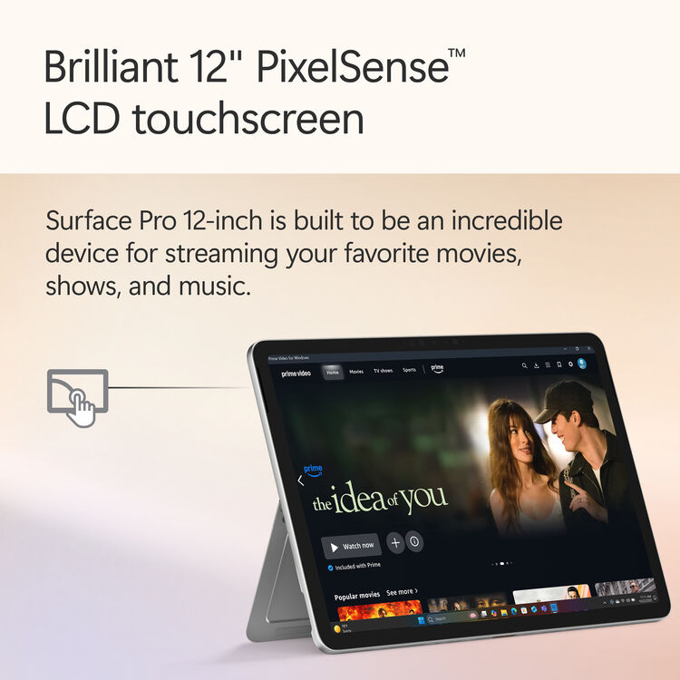مايكروسوفت سيرفيس برو كوبايلوت+ 12" - شاشة لمس LCD بحجم 12" - سناب دراجون إكس بلس - ذاكرة عشوائية 16 جيجابايت - قرص تخزين صلب 512 جيجابايت SSD - معالج رسوميات كوالكوم أدريانو - ويندوز 11 هوم