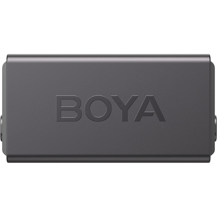 نظام ميكروفون لاسلكي BOYA BOYALINK 3 لشخصين مزوّد بالذكاء الاصطناعي، بتردد 2.4GHz، ومرسلين مزدوجين، وإلغاء ضوضاء بالذكاء الاصطناعي، للكاميرات والهواتف الذكية والأجهزة المحمولة – أسود